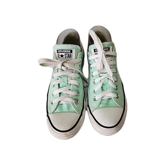 Converse Shoes - Converse All Star Mint Green Sneakers Mens Size 5, Womens Size 7 Rare Color